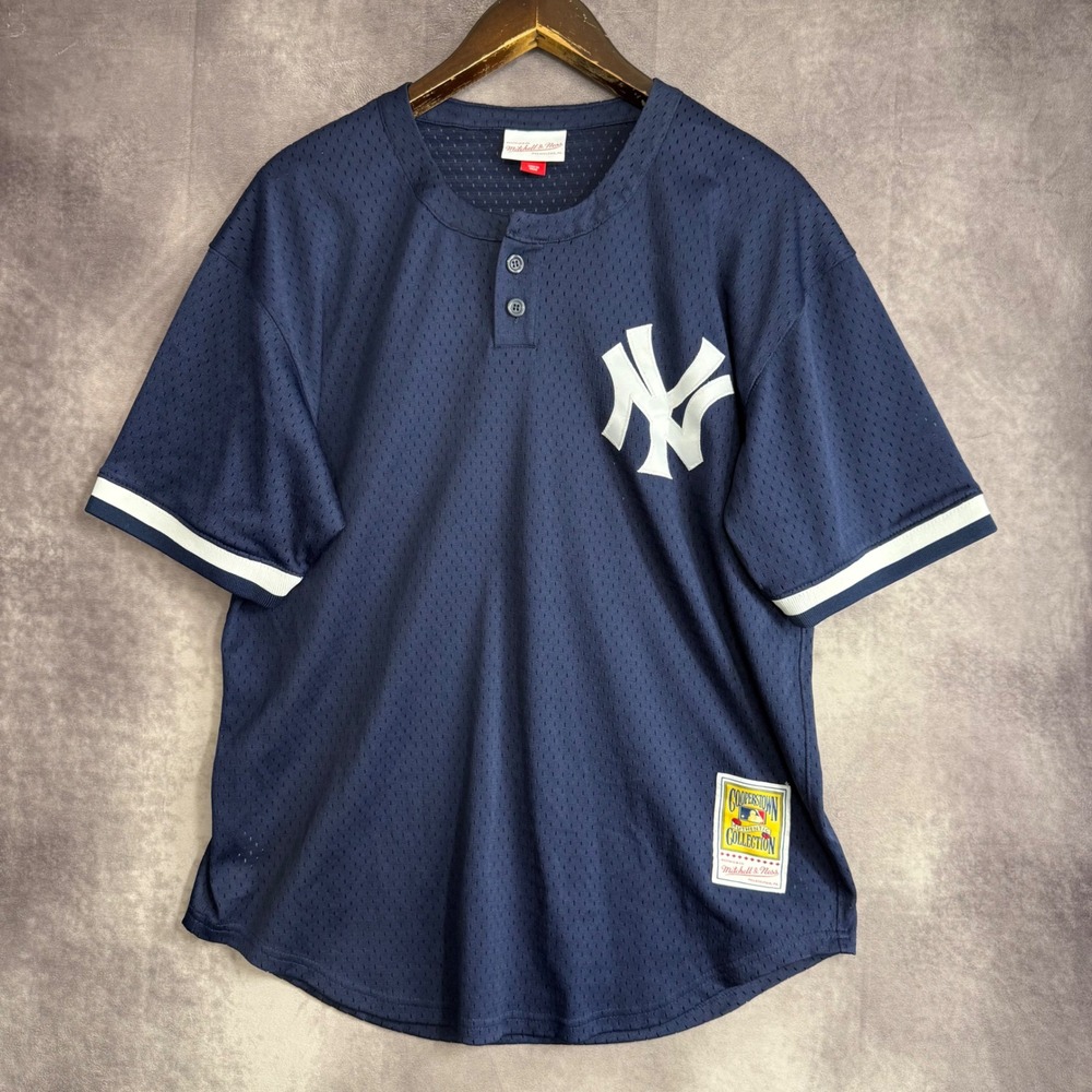 Mitchell & Ness NY Yankees Don Mattingly 1995 Mesh Jersey Navy youth XL #23